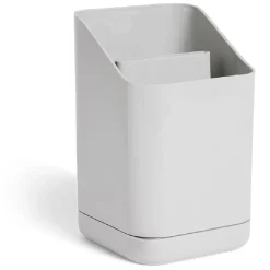 Discount Gifi Égoutoir à couverts et ustensiles plastique gris - 11x11xH17cm