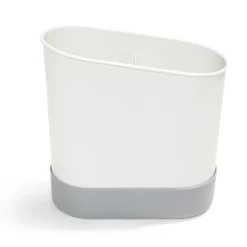 Best Gifi Égouttoir à couverts plastique gris 17,3x17,3xH9,2cm
