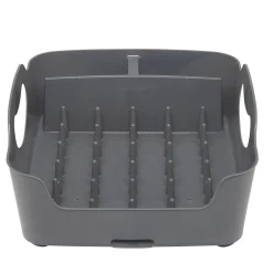 Online Gifi Égouttoir à vaisselle 3 compartiments gris foncé