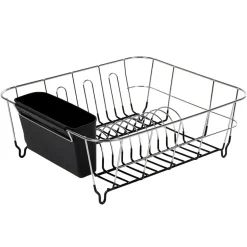 Clearance Gifi Égouttoir à vaisselle gris et noir