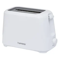 Discount Gifi Grille pain toaster Homday blanc 700W
