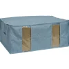 Gifi Entretien Du Linge|Housse de rangement pour vêtements Bleu - L65 x l45 x H27 cm