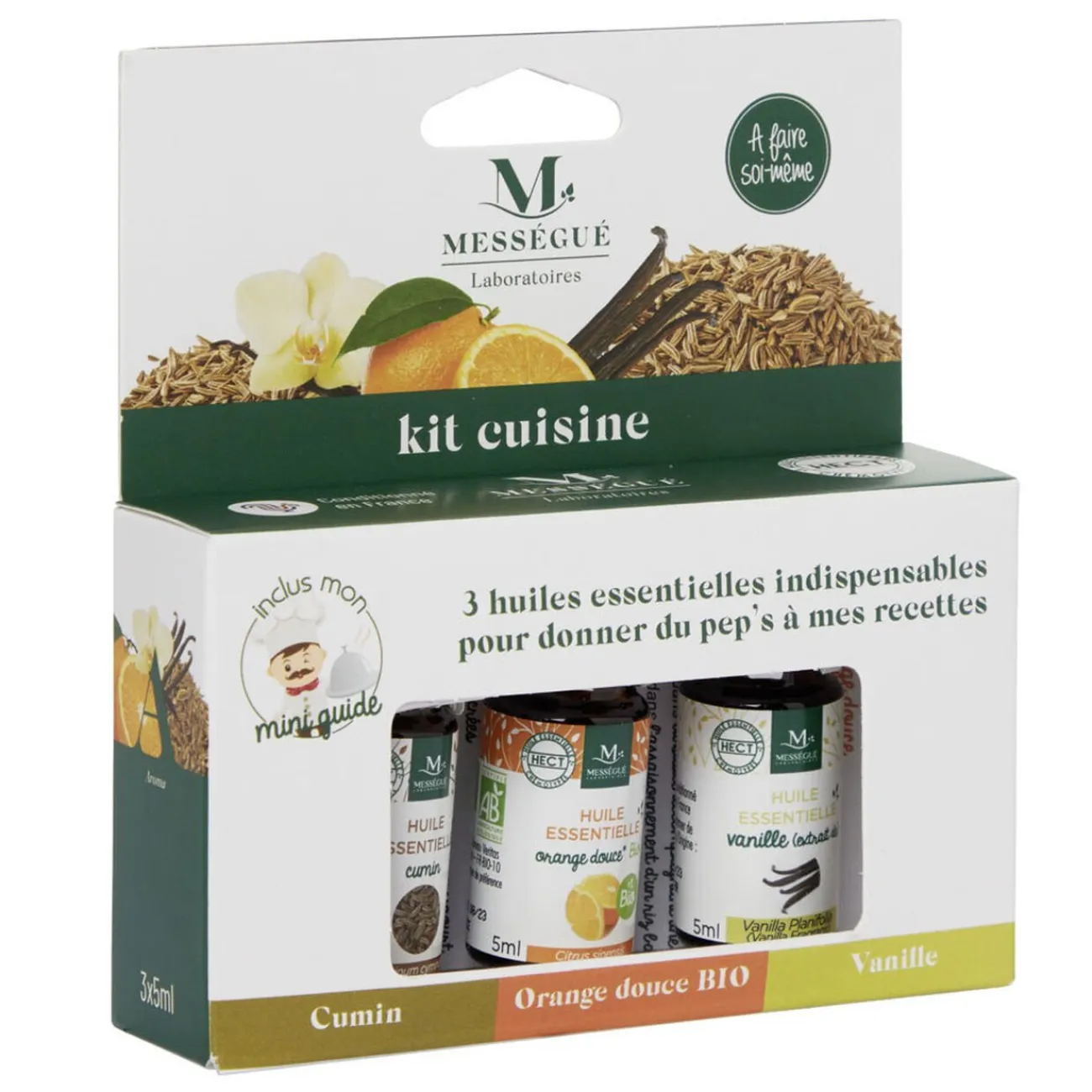 Best Gifi Huile essentielle découverte Aroma Cuisine x3