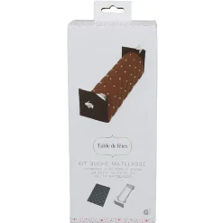 New Gifi Kit bûche de Noël effet matelassé