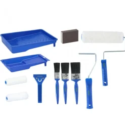 Gifi Peinture^Kit de peinture pour mur déco 12 piéces