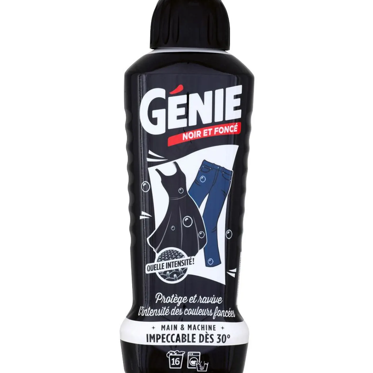 Gifi Entretien Du Linge|Lessive Génie noir et foncé - main & machine - 1L
