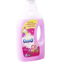 Gifi Entretien Du Linge|Lessive liquide OMO 27 lavages fleurs des tropiques et magnolia
