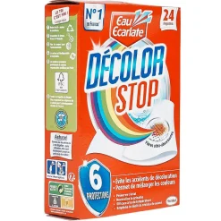 Gifi Entretien Du Linge|Lingettes linge Décolor Stop intense EAU ECARLATE
