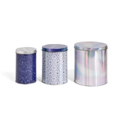 Gifi Lot de 3 boîtes alimentaires petite/moyenne/grande - 3 modèles