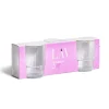 Sale Gifi Lot de 3 gobelets en verre empilables 32,5cl