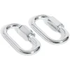 Gifi Quincaillerie^Lot de 2 maillons rapides en acier zingué - 50 mm N°5