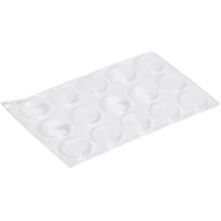 Gifi Colle Et Adhésif^Lot de 12 pastilles antibruit adhésive transparente