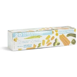 Online Gifi Lot de 20 sacs de congélation grand modèle 45x30cm