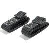 Gifi Quincaillerie^Lot de 2 sangles noires 120cm