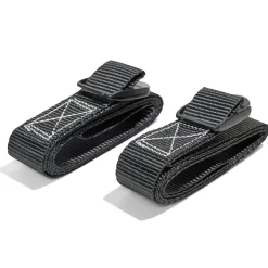 Gifi Quincaillerie^Lot de 2 sangles noires 120cm