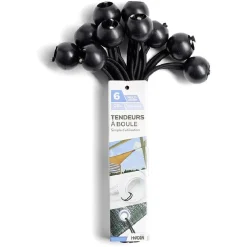 Gifi Quincaillerie^Lot de 10 tendeurs de bâche à boule Ø0,4xL.23cm