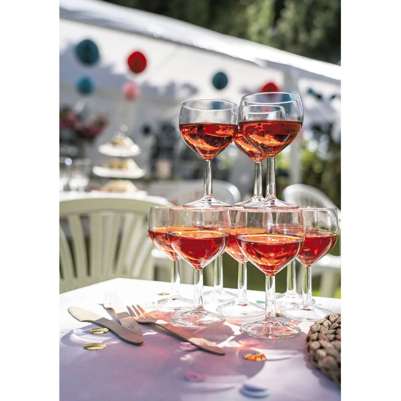 Best Gifi Lot de 10 verres à ballon transparents 19cl