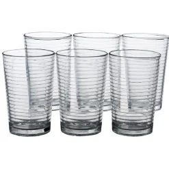 Best Gifi Lot de 10 verres incolore