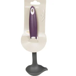 Outlet Gifi Louche à bec de cuisine violette et noire