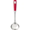 Discount Gifi Louche inox manche en polypropylène rouge