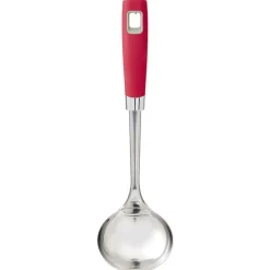 Discount Gifi Louche inox manche en polypropylène rouge