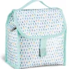 Best Gifi Lunch bag réfrigérant blanc et bleu motif ananas multicolores