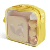 Best Gifi Lunchbox enfant 720ml avec gourde 350ml et sac de transport renard orange