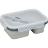 New Gifi Lunchbox rétractable 2 compartiments avec couvercle 3 coloris