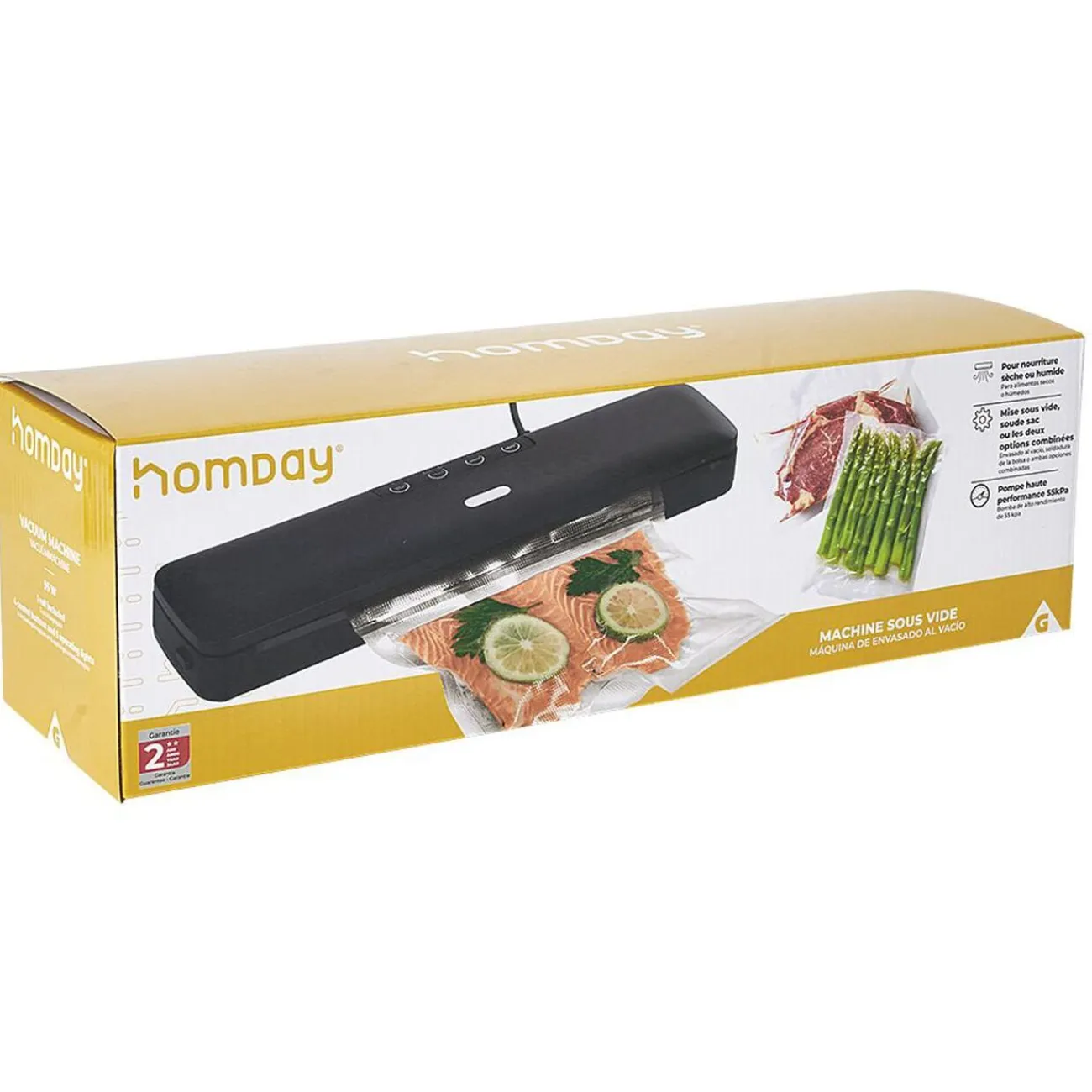 Hot Gifi Machine de mise sous vide Homday 95W