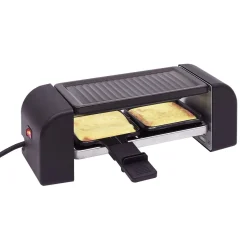 Best Gifi Machine à raclette Duo connectable noire 2 poêlons 450W