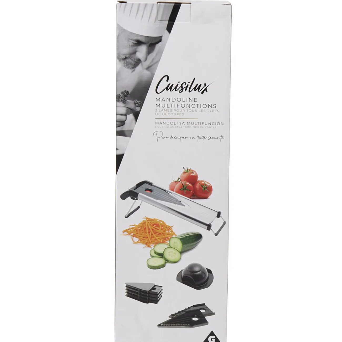 Outlet Gifi Mandoline multifonction Cuisilux
