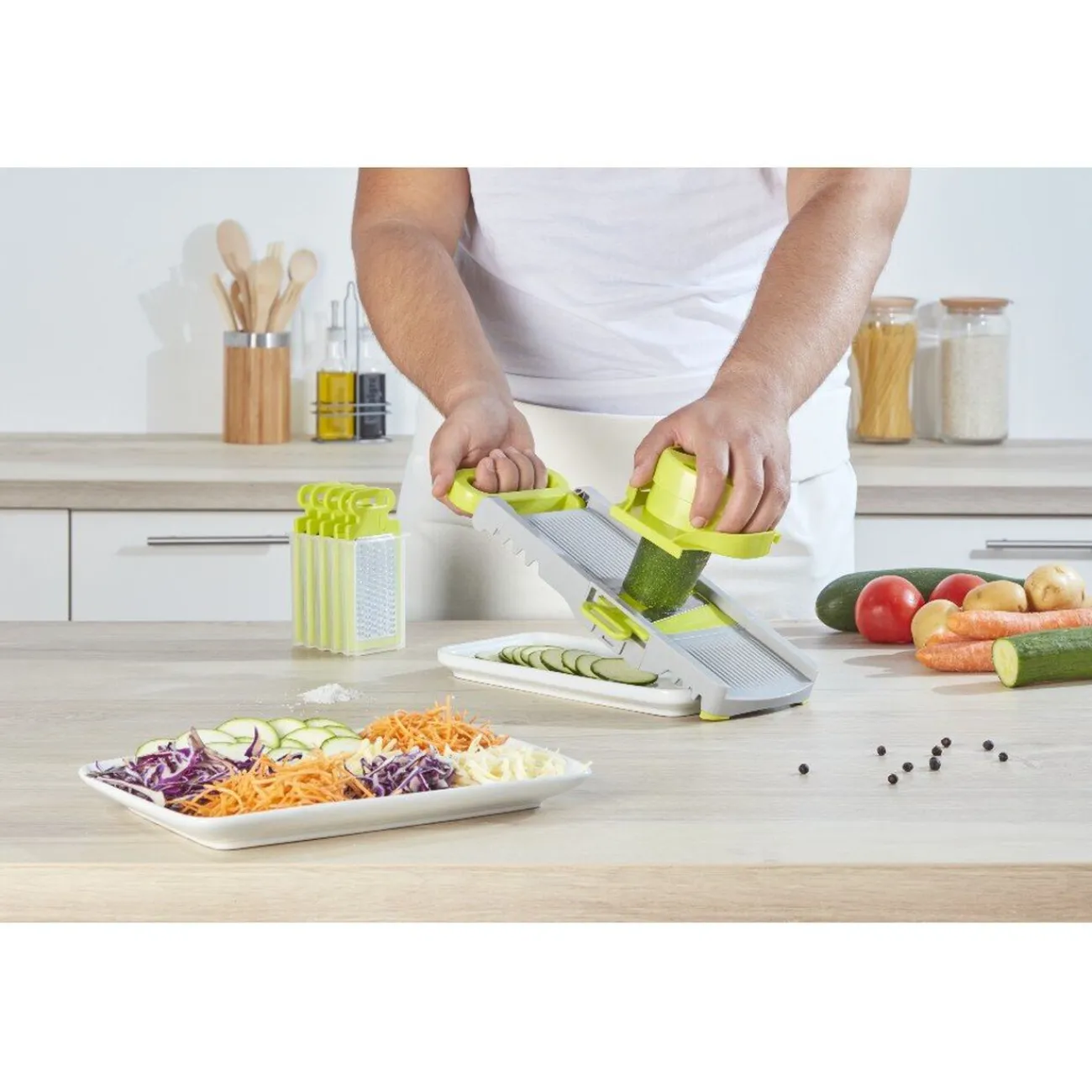 Gifi Mandoline pliable 6 lames