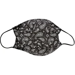 Gifi Bien-Être^Masque tissu catégorie 1 Adulte coton imprimé Bandana Afnor 60 lavages