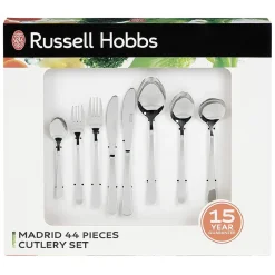 Sale Gifi Menagère inox Russell Hobbs 6 personnes 44 pièces