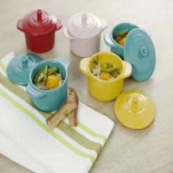 Gifi Mini cocotte ronde bleu turquoise
