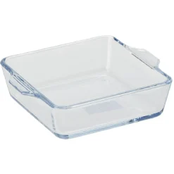 Gifi Mini plat en verre forme carré