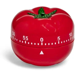 New Gifi Minuteur forme tomate rouge Ø7xH6cm