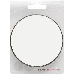 Gifi Aménagement Salle De Bain^Miroir rond grossissant à ventouse
