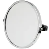 Gifi Aménagement Salle De Bain^Miroir rond à poser métal esprit rétro noir