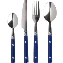 Discount Gifi Ménagère 16 pièces bleu foncé