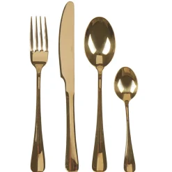 Discount Gifi Ménagère 24 pièces doré