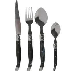 Sale Gifi Ménagère 24 pièces noire Muranu