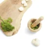 Clearance Gifi Mortier en bambou H14,5cm