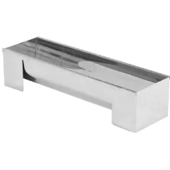 Gifi Moule à bûche arrondie en inox