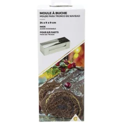 Discount Gifi Moule à bûche en inox