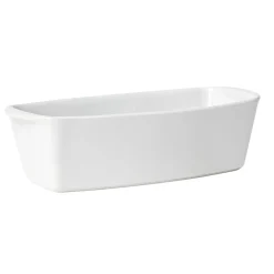 New Gifi Moule à cake en céramique blanc