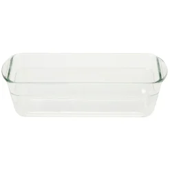 Sale Gifi Moule à cake en verre avec couvercle gris