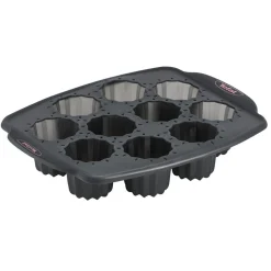 Outlet Gifi Moule à cannelés en silicone Tefal 10 pièces