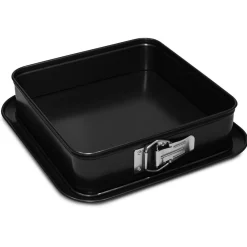 Clearance Gifi Moule carré noir antiadhésif avec charnière Gardenia noir