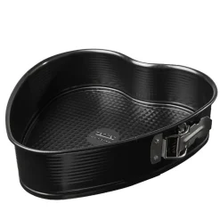 Outlet Gifi Moule à charnière forme coeur noir